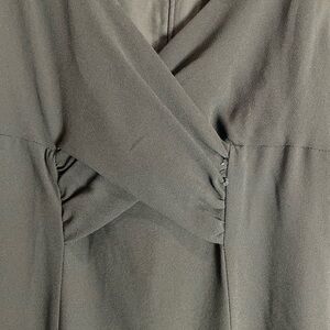 Amanda‎ Lane black sleeveless dress